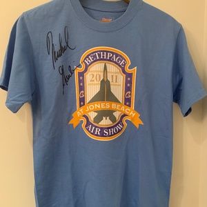 signed t shirt Bethpage Air show at Jones Beach